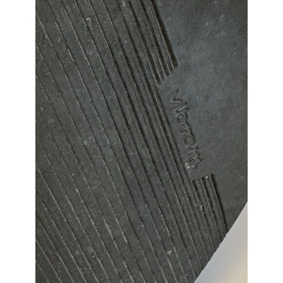 Allen Edmonds McGregor Wingtip 9.5 D Black Suede model 4559  Vibram Soles Read - Picture 12 of 13